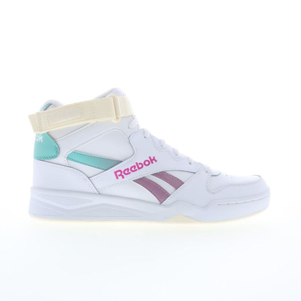 Reebok Womens Royal BB4500 HI ST White Shoes (NWT)